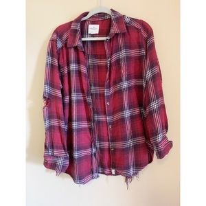 American Eagle Outfitters Red Flannel